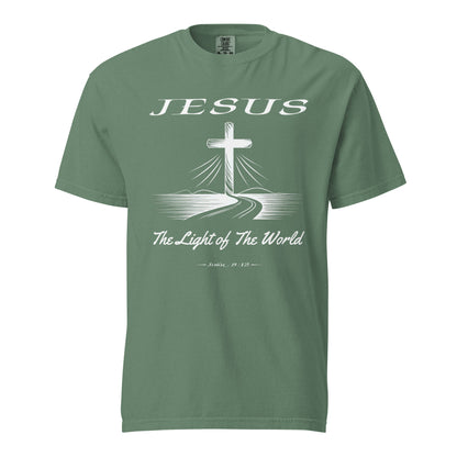 Jesus The Light of the World  Christian Bible Verse T-Shirt