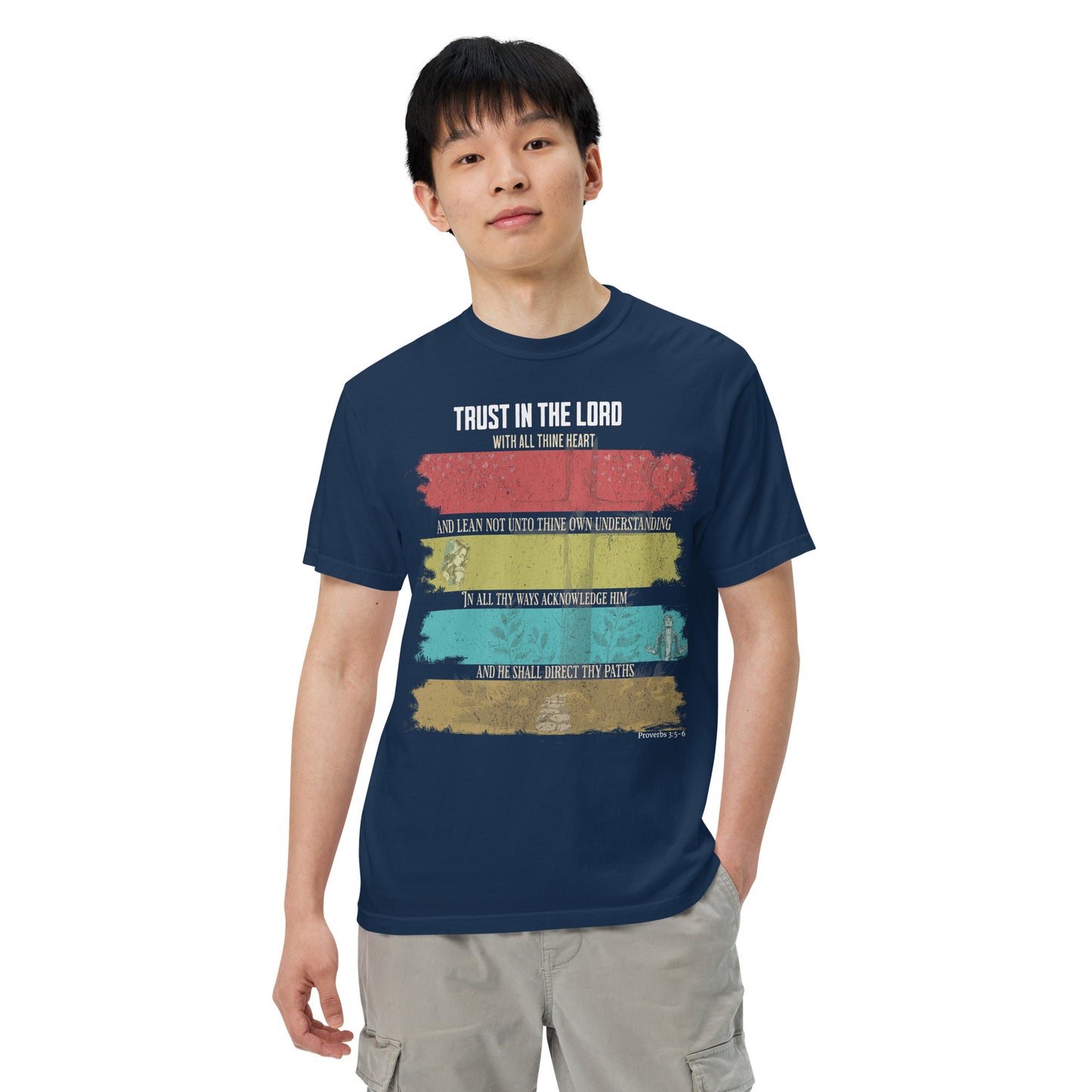 Trust in The Lord  Christian Bible Verse T-Shirt