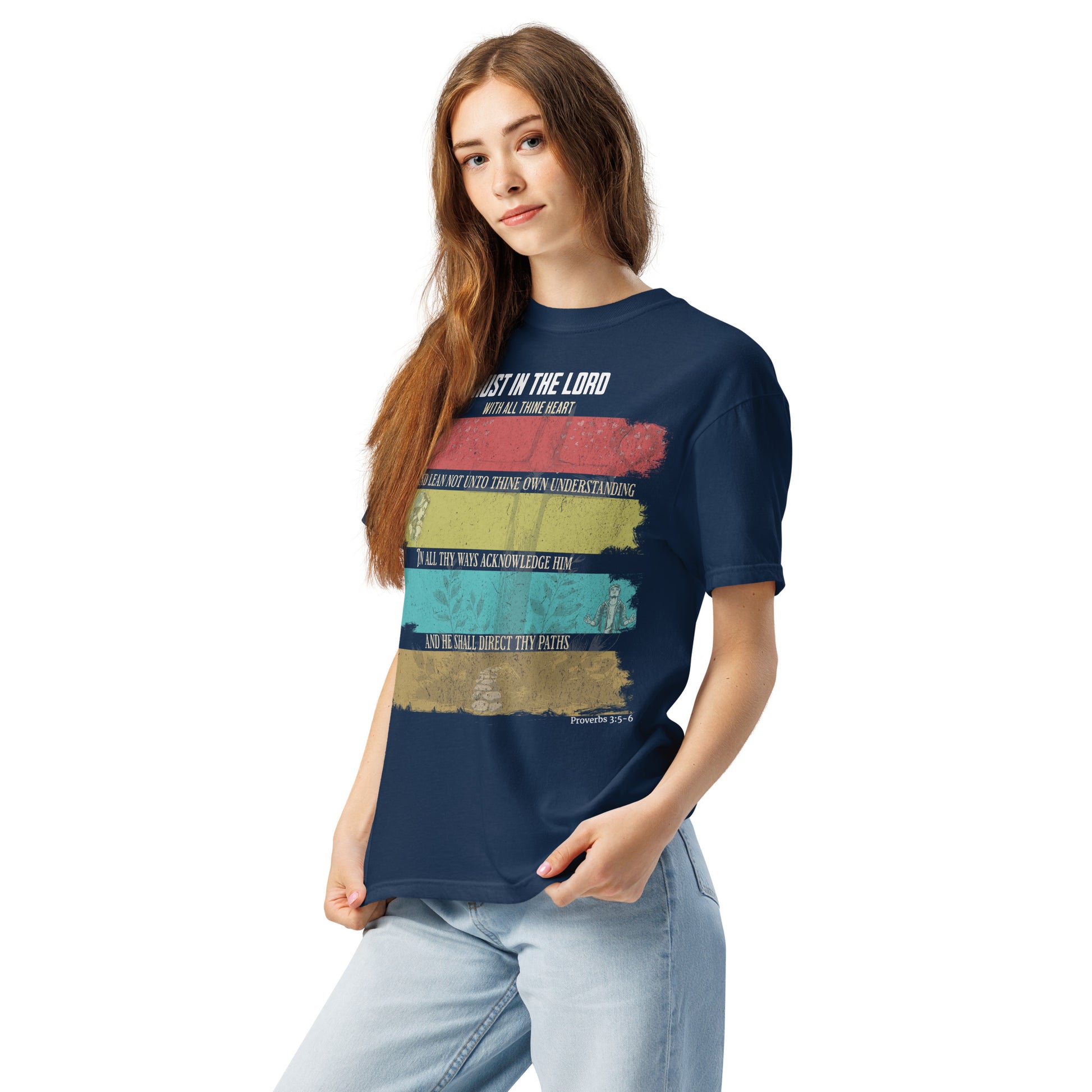 Trust in The Lord  Christian Bible Verse T-Shirt