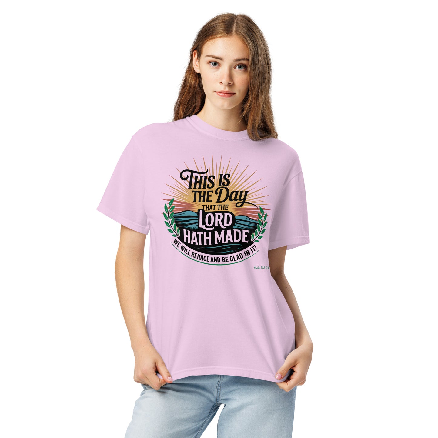 This is The Day  Christian Bible Verse T-Shirt