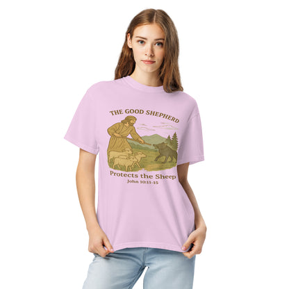 The Good Shepard  Christian Bible Verse T-Shirt