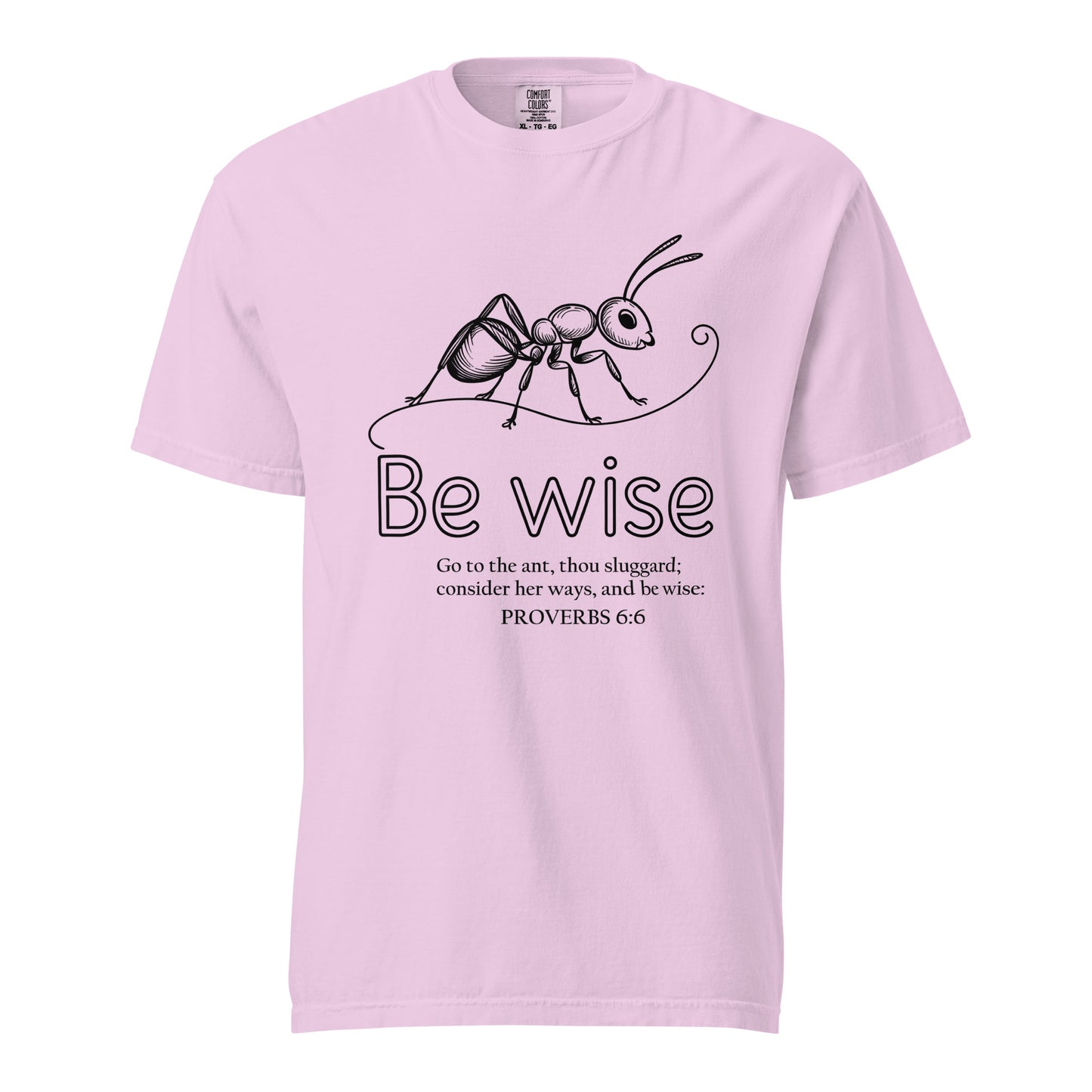 Be Wise  Christian Bible Verse T-Shirt