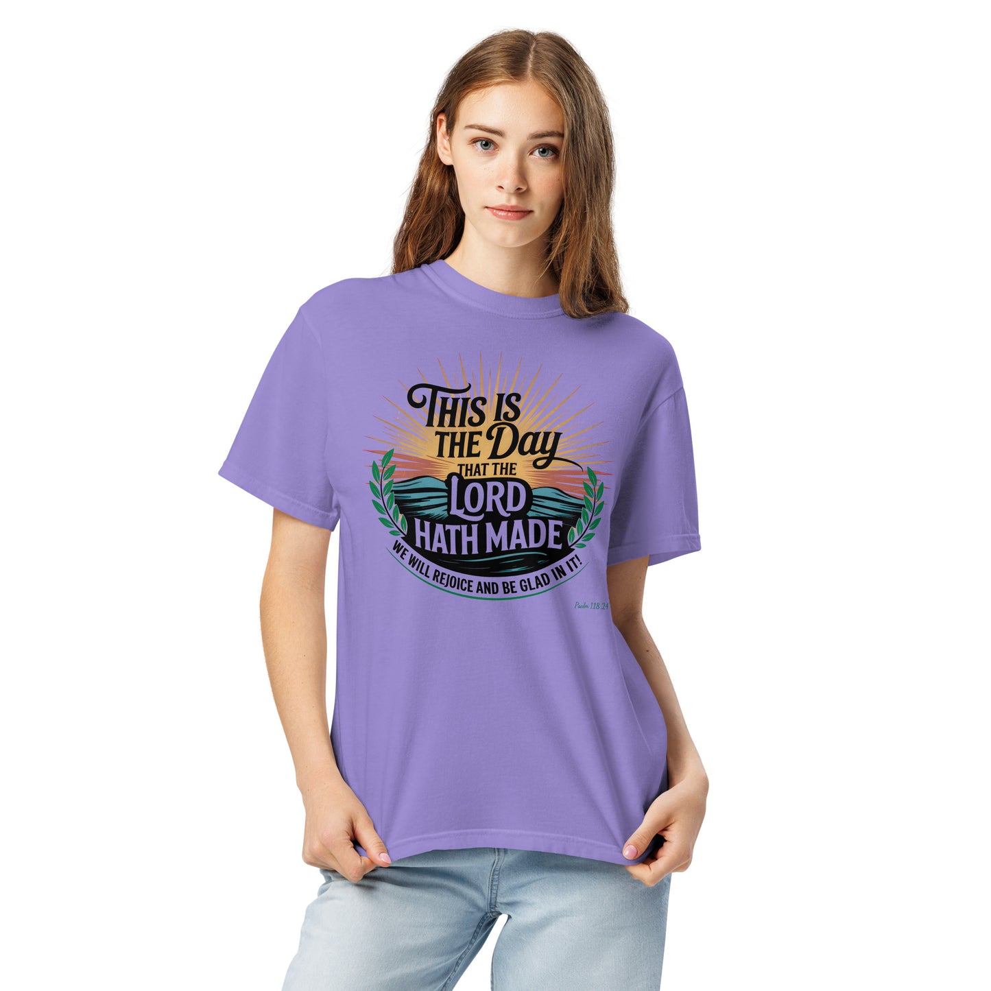 This is The Day  Christian Bible Verse T-Shirt