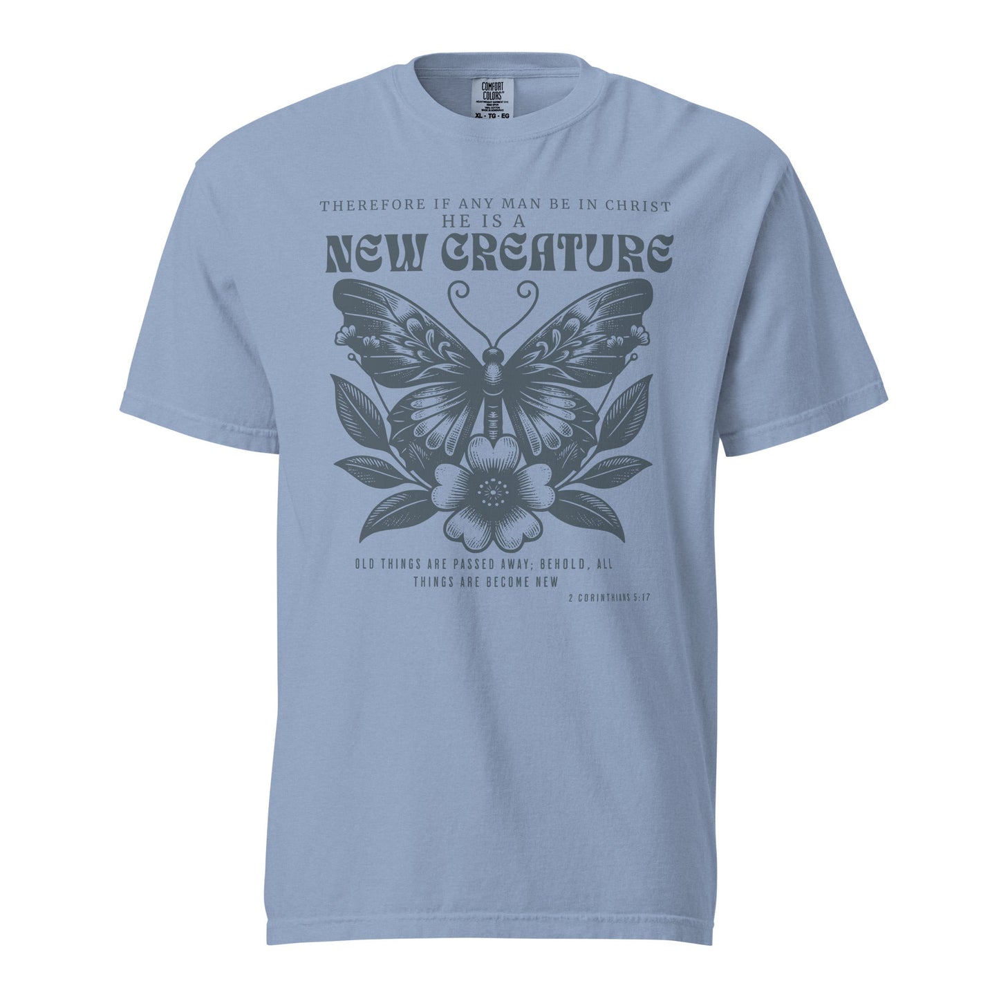 New Creature Premium Hoodie and Comfort Colors Tee Bundle