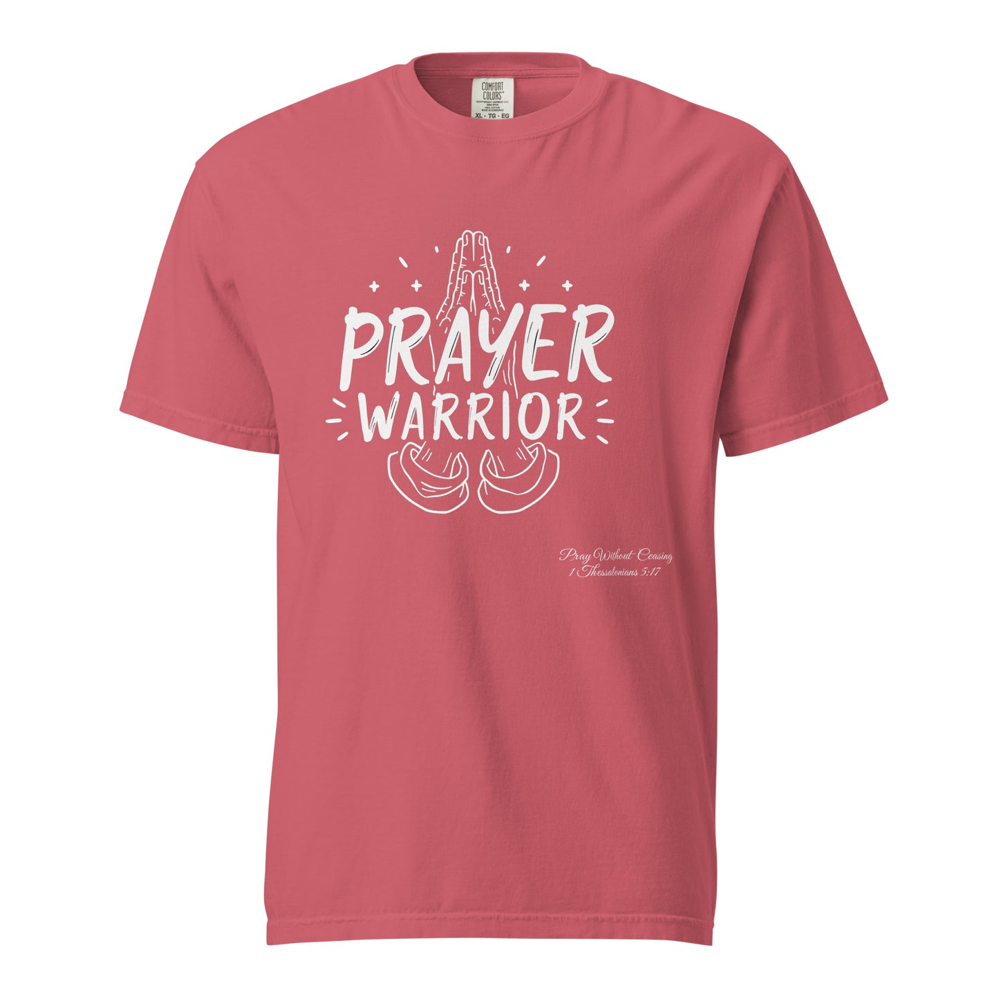 Prayer Warrior  Christian Bible Verse T-Shirt