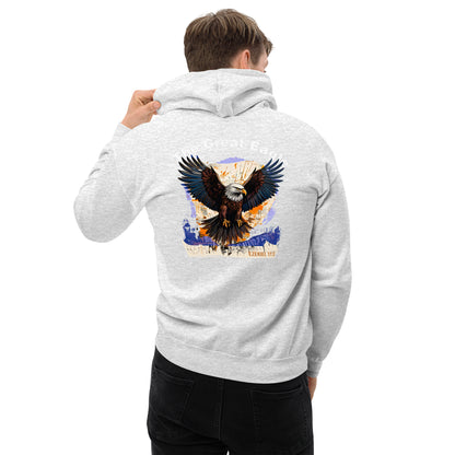 The Great Eagle Hoodie  Christian Bible Verse Hoodie