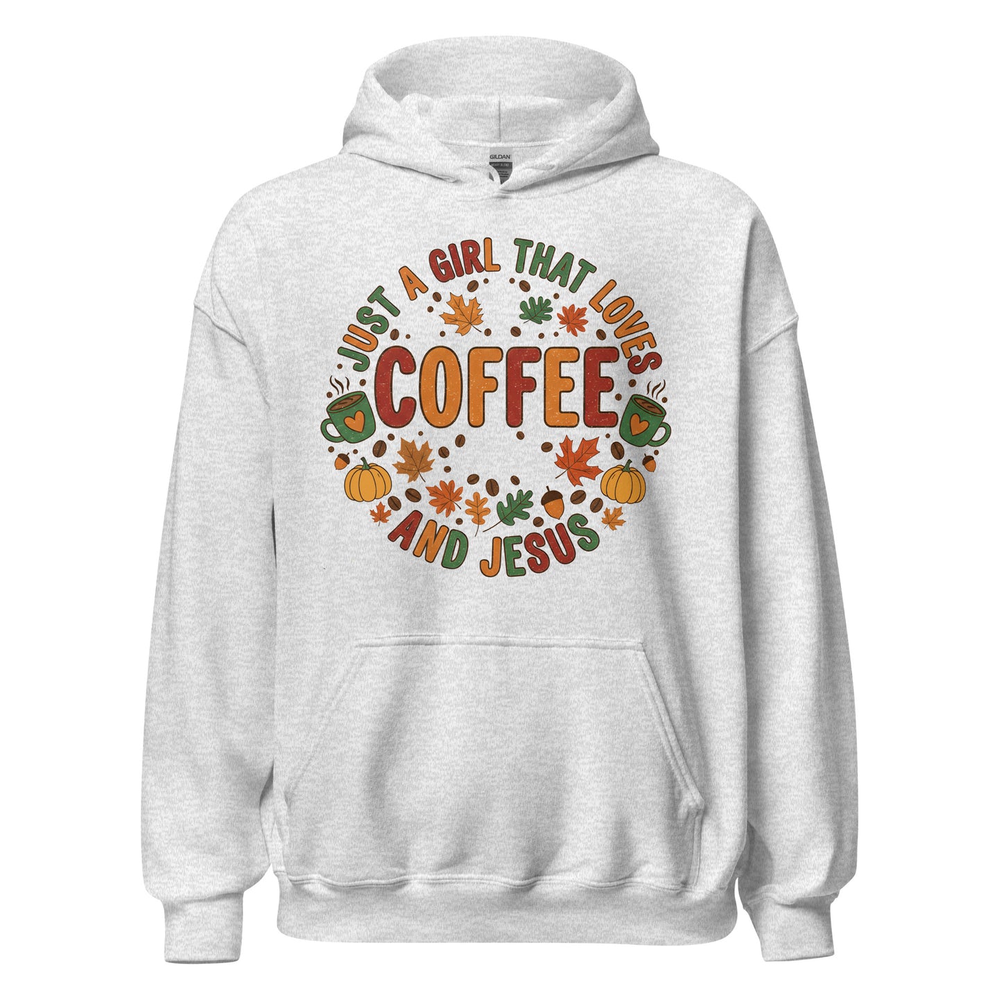 Just a Girl who loves Coffee and Jesus Christian hoodie 
