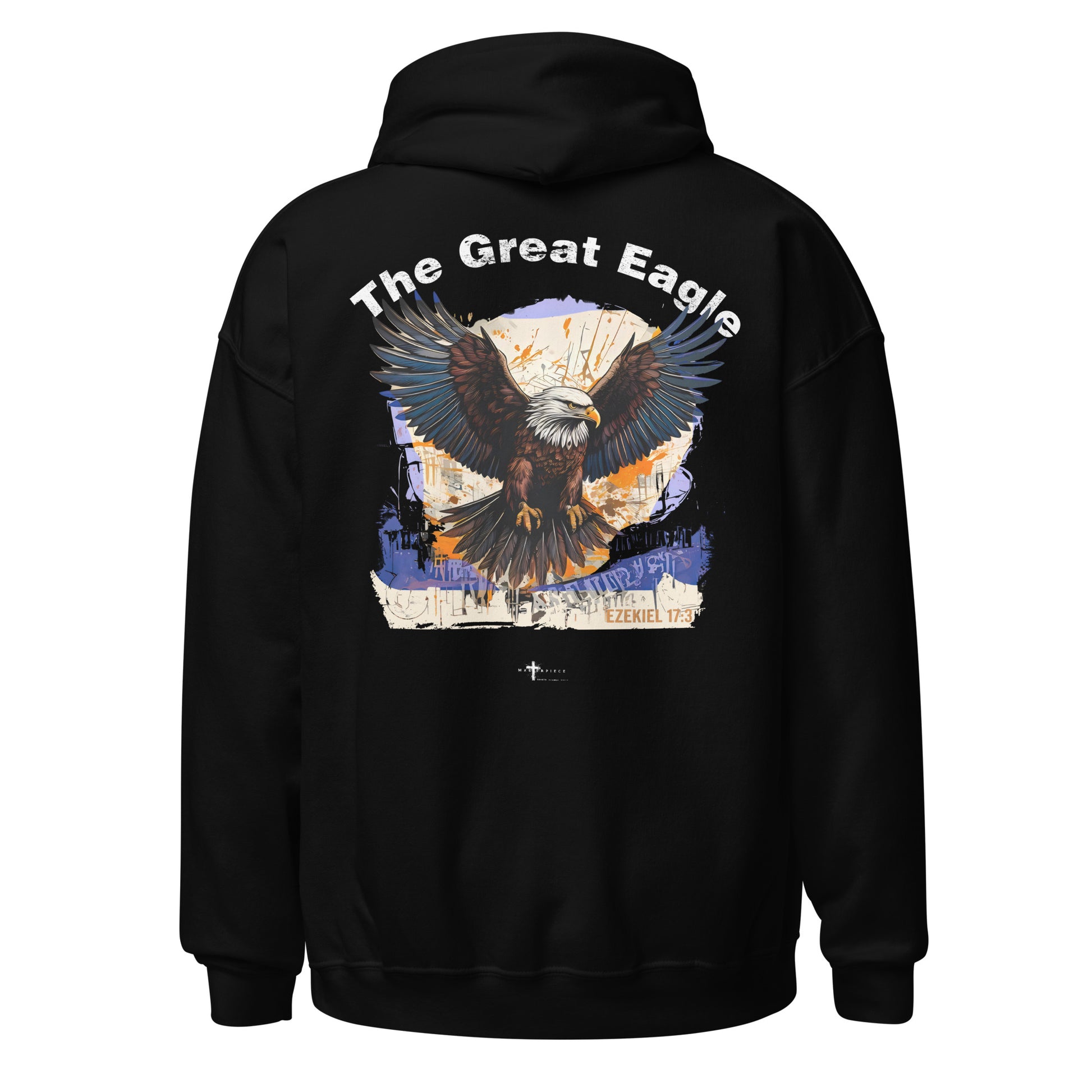 The Great Eagle Hoodie  Christian Bible Verse Hoodie