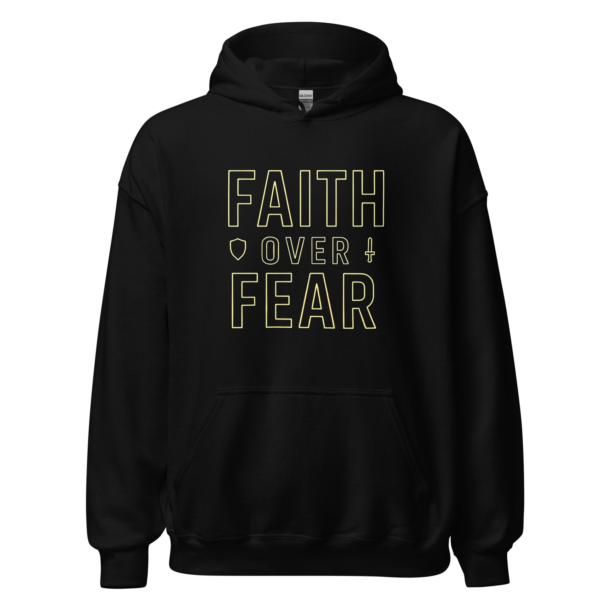 Faith over Fear Christian hoodie