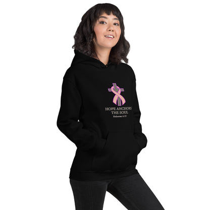 Hope Anchors the Soul Cancer Awareness Hoodie