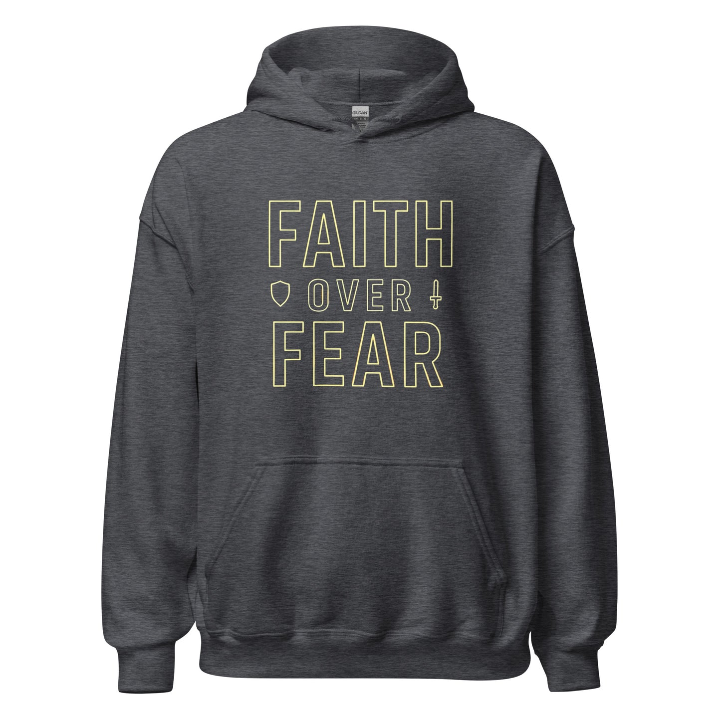 Faith over Fear Christian hoodie