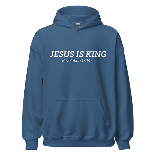 Jesus is King Christian Hoodie  Revelation 17:14