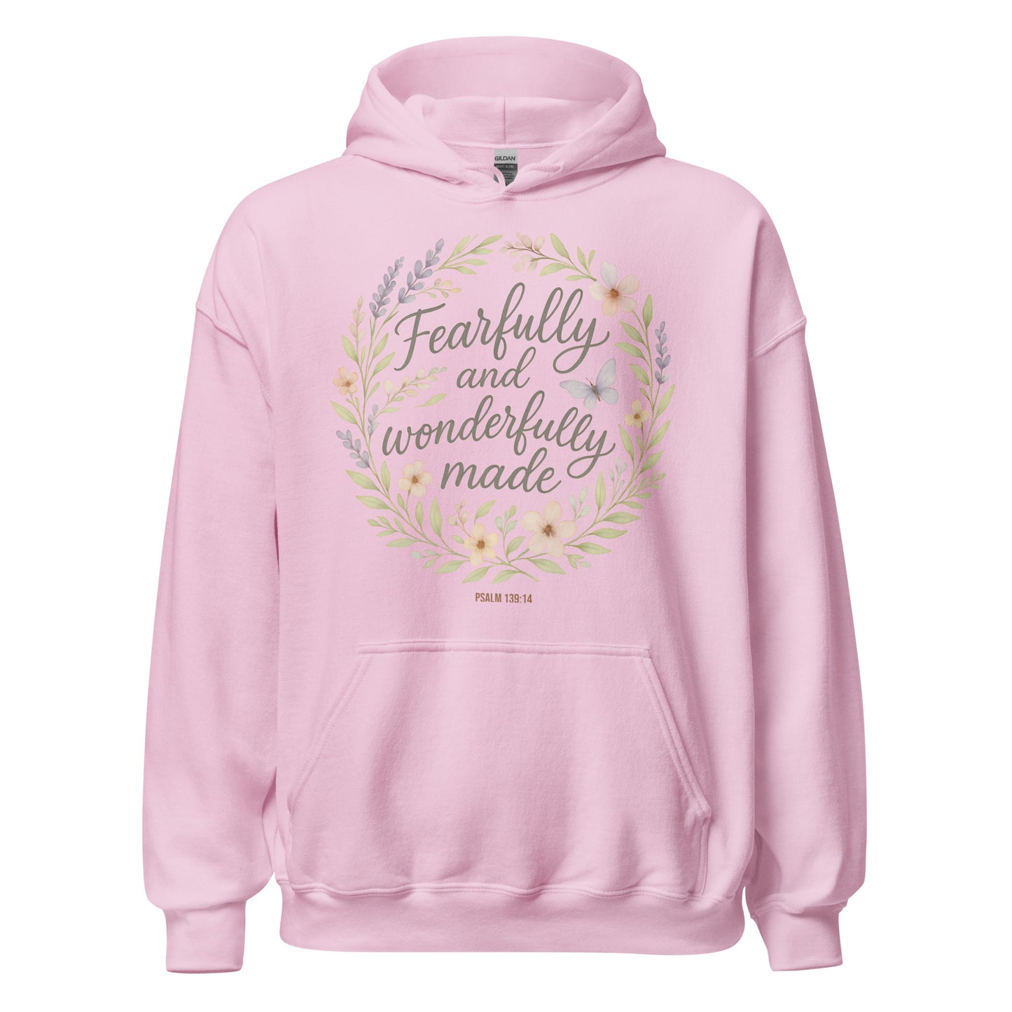Fearfully and Wonderfully Made Christian hoodie
