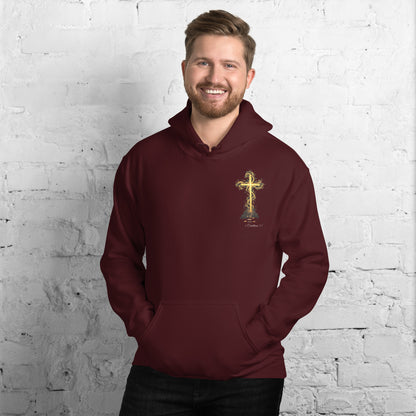 Walk by Faith Not By Sight Hoodie  Christian Bible Verse Hoodie