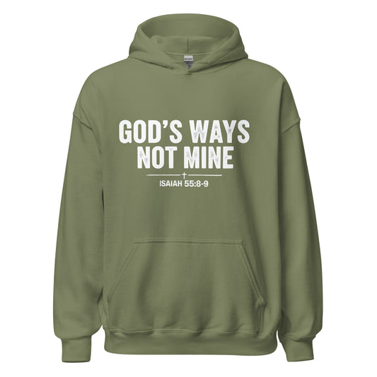  God Ways Not Mine Christian hoodie 