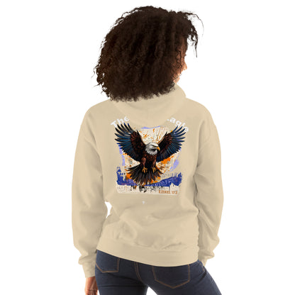 The Great Eagle Hoodie  Christian Bible Verse Hoodie