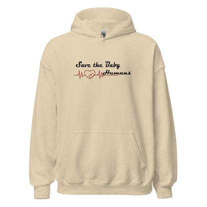 Save The Baby Humans Hoodie  Christian Bible Verse Hoodie