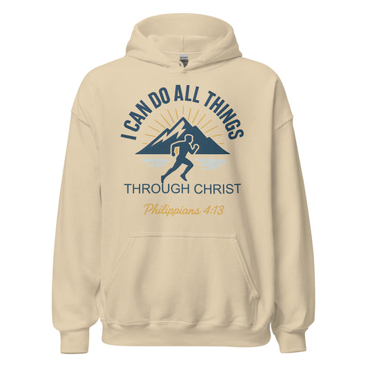  I can do all things through christ Christian hoodie 