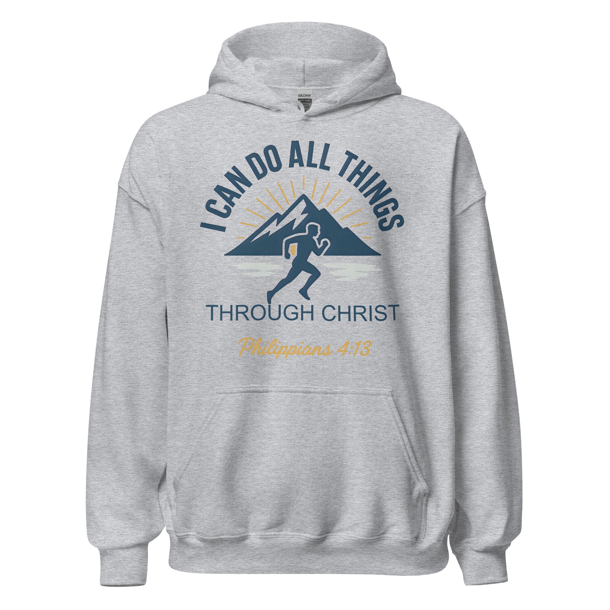  I can do all things through christ Christian hoodie 