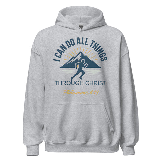  I can do all things through christ Christian hoodie 
