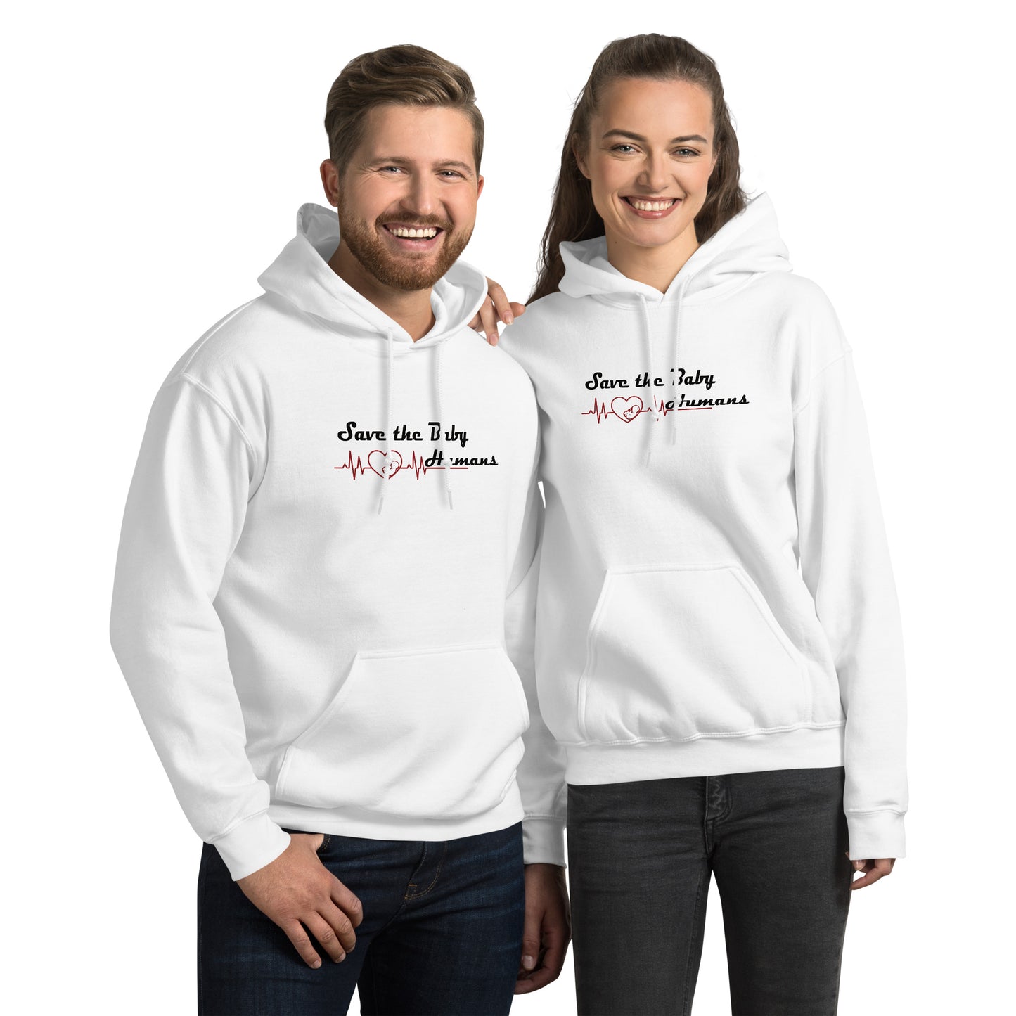 Save The Baby Humans Hoodie  Christian Bible Verse Hoodie