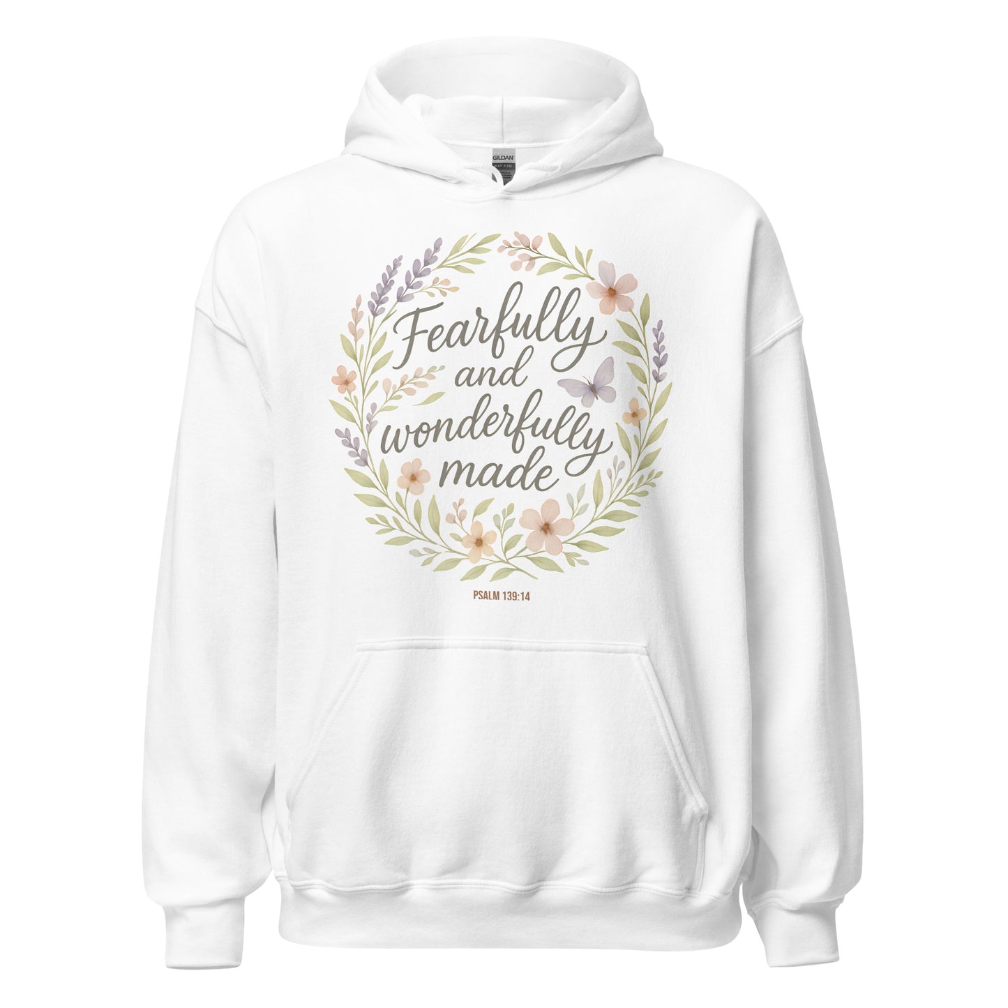 Fearfully and Wonderfully Made Christian hoodie