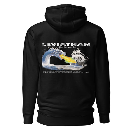 Levithan Premium Hoodie  Christian Bible Verse Premium Hoodie
