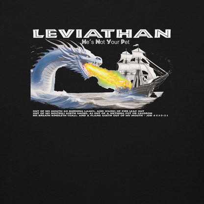 Levithan Premium Hoodie  Christian Bible Verse Premium Hoodie