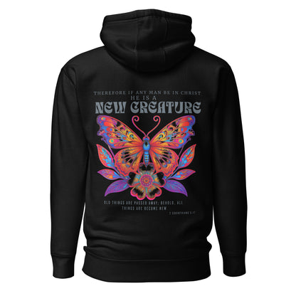 New Creature Premium Hoodie  Christian Bible Verse T-Shirt