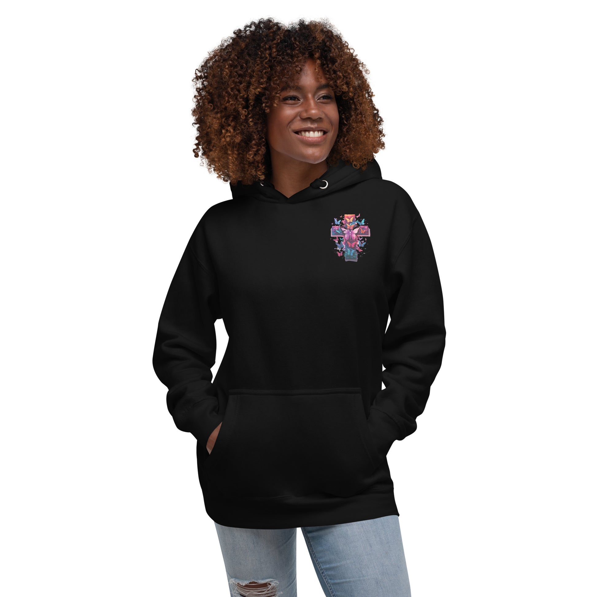 New Creature Premium  Christian Bible Verse Hoodie