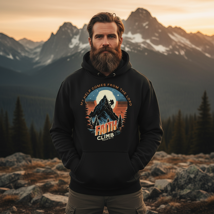 Faith Climb Premium Hoodie