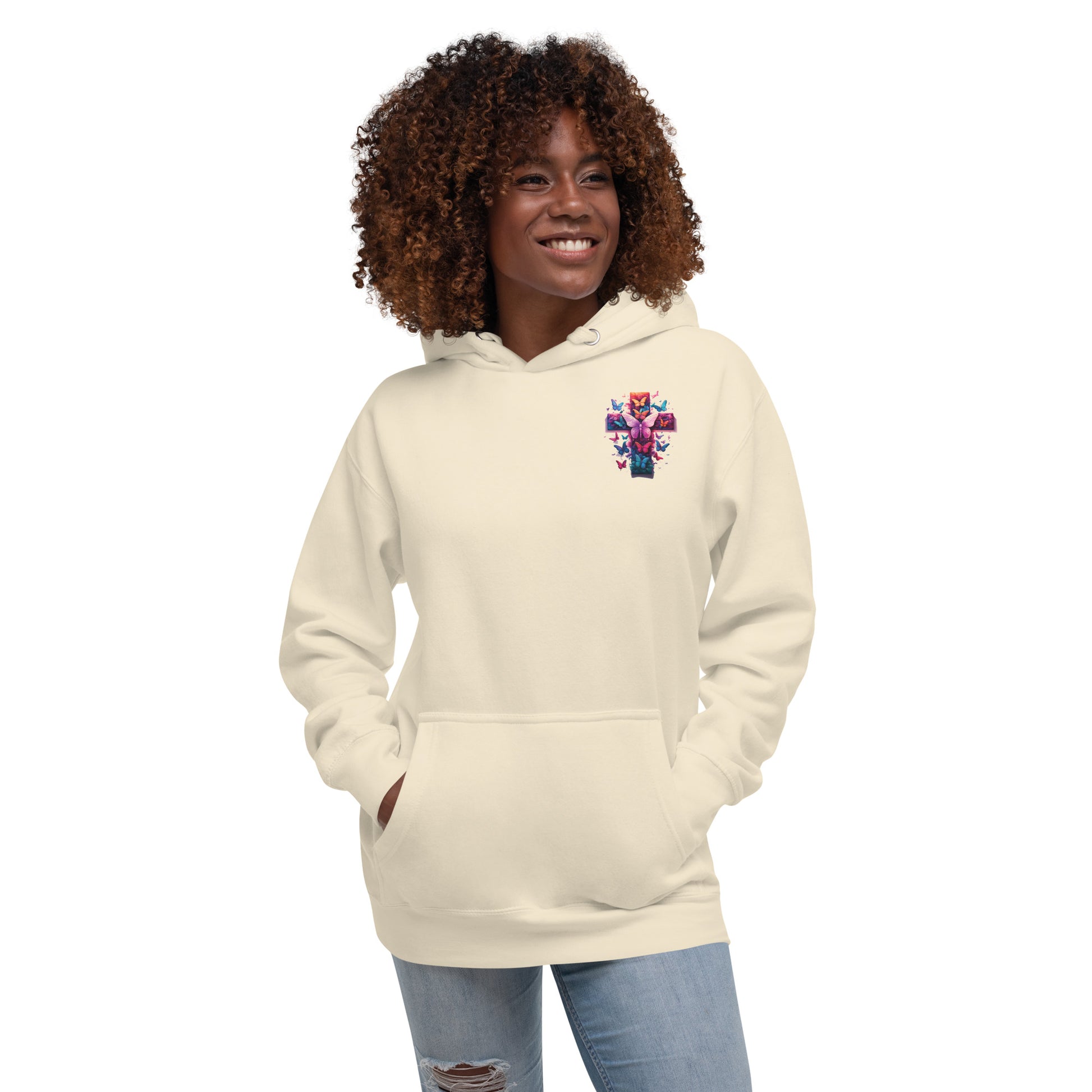 New Creature Premium  Christian Bible Verse Hoodie