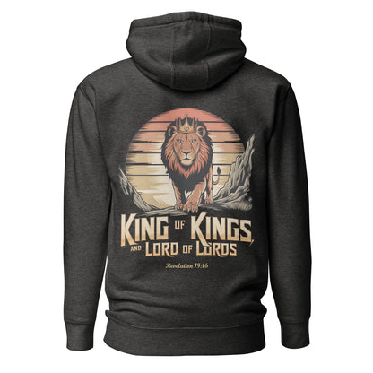 King of Kings Premium Hoodie  Christian Bible Verse Premium Hoodie