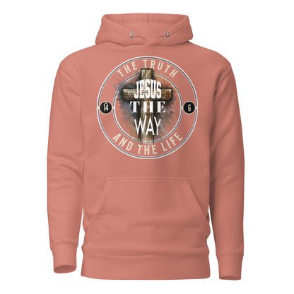Jesus The Way The Truth Premium Hoodie  Christian Bible Verse Premium Hoodie