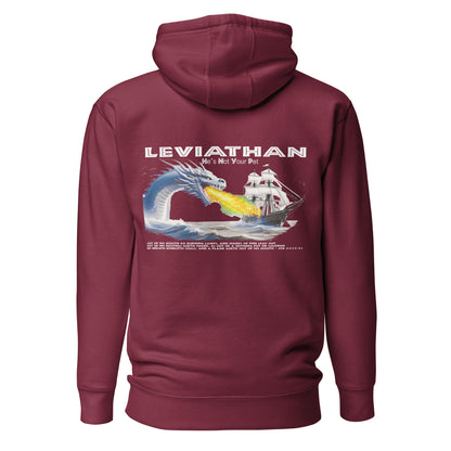 Levithan Premium Hoodie  Christian Bible Verse Premium Hoodie