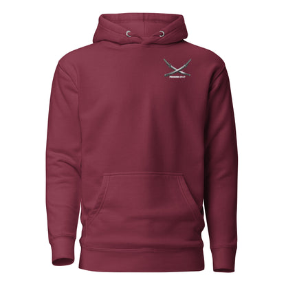 Iron Sharpens Iron Premium Hoodie  Christian Bible Verse Premium Hoodie
