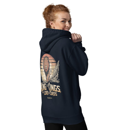 King of Kings Premium Hoodie  Christian Bible Verse Premium Hoodie