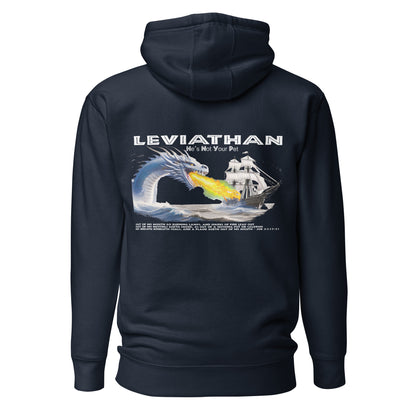 Levithan Premium Hoodie  Christian Bible Verse Premium Hoodie