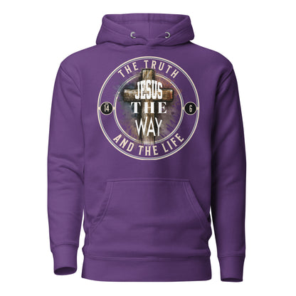Jesus The Way The Truth Premium Hoodie  Christian Bible Verse Premium Hoodie