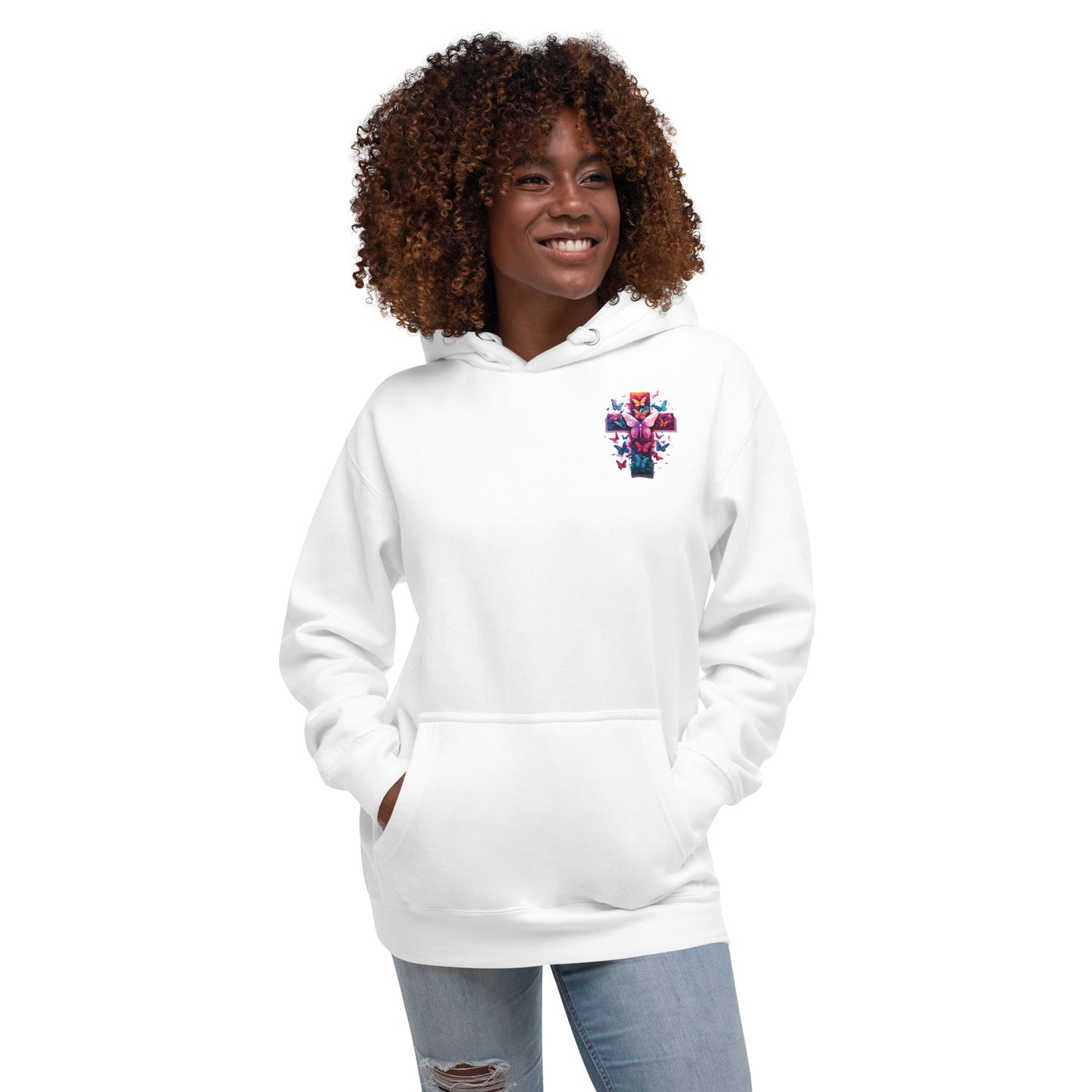 New Creature Premium  Christian Bible Verse Hoodie