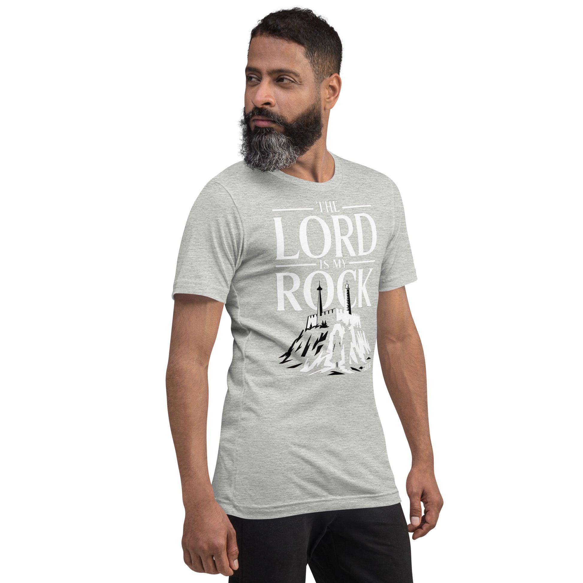 The Lord is My Rock  Christian Bible Verse T-Shirt