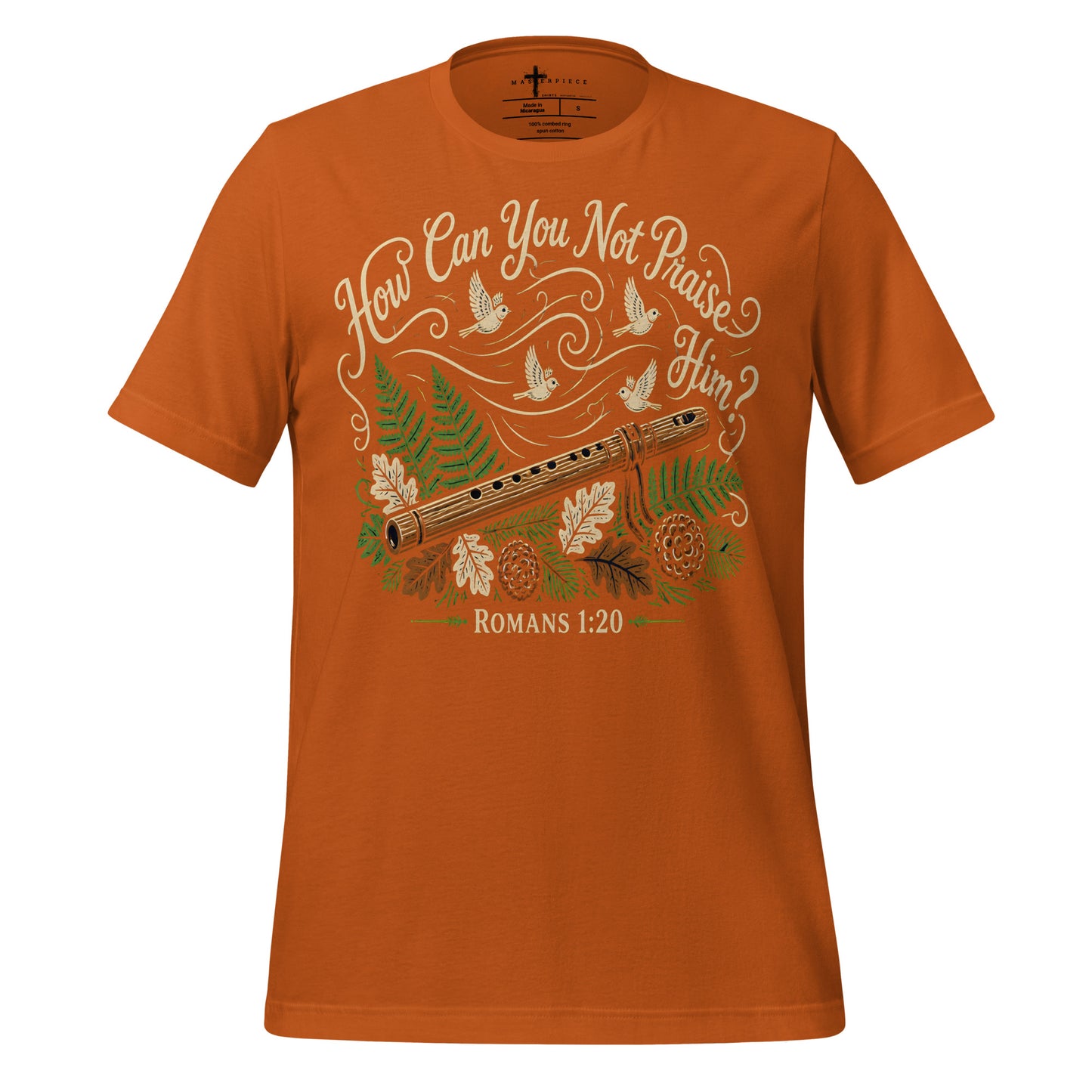 How Can you Not Praise Him Fiddle - MasterPiece Shirts