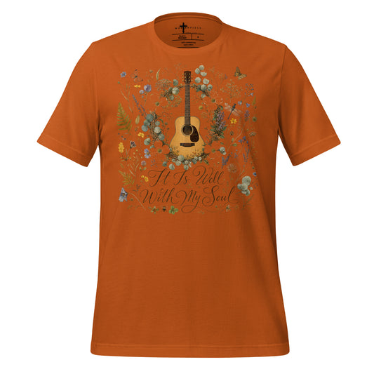 It Is Well With Guitar - MasterPiece Shirts