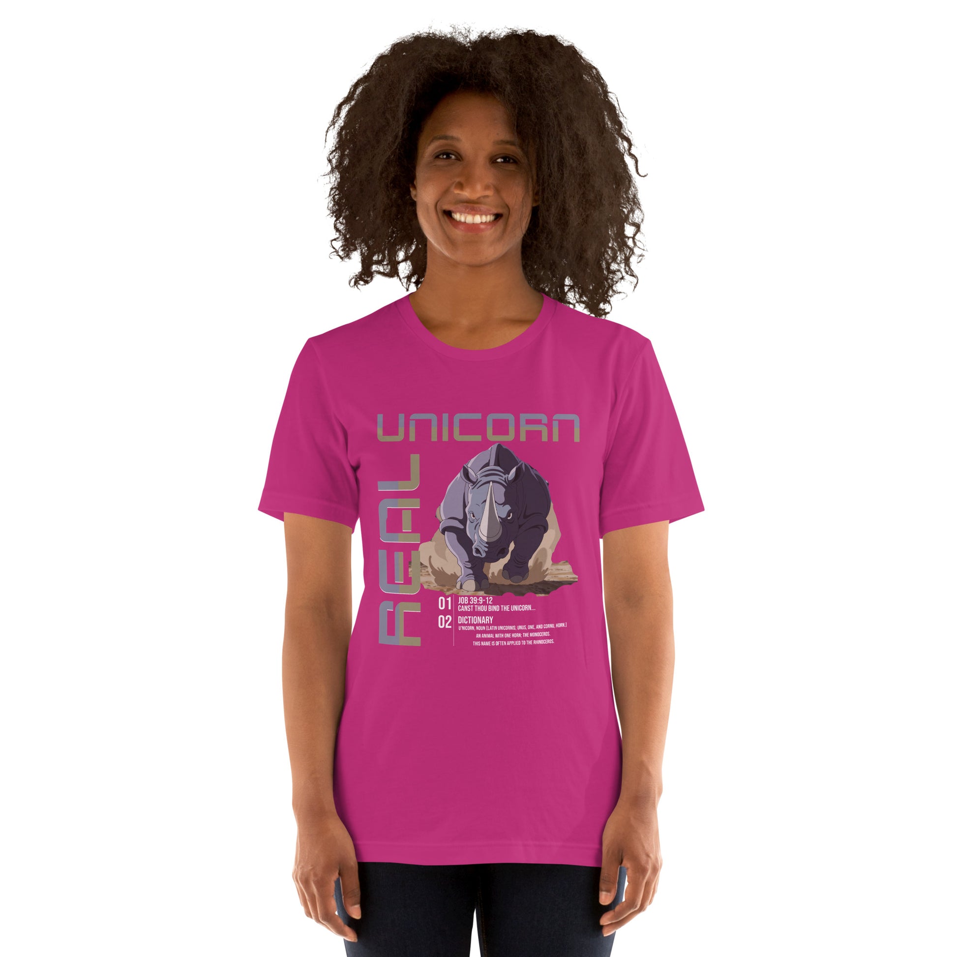 Real Unicorn  Christian Bible Verse T-Shirt