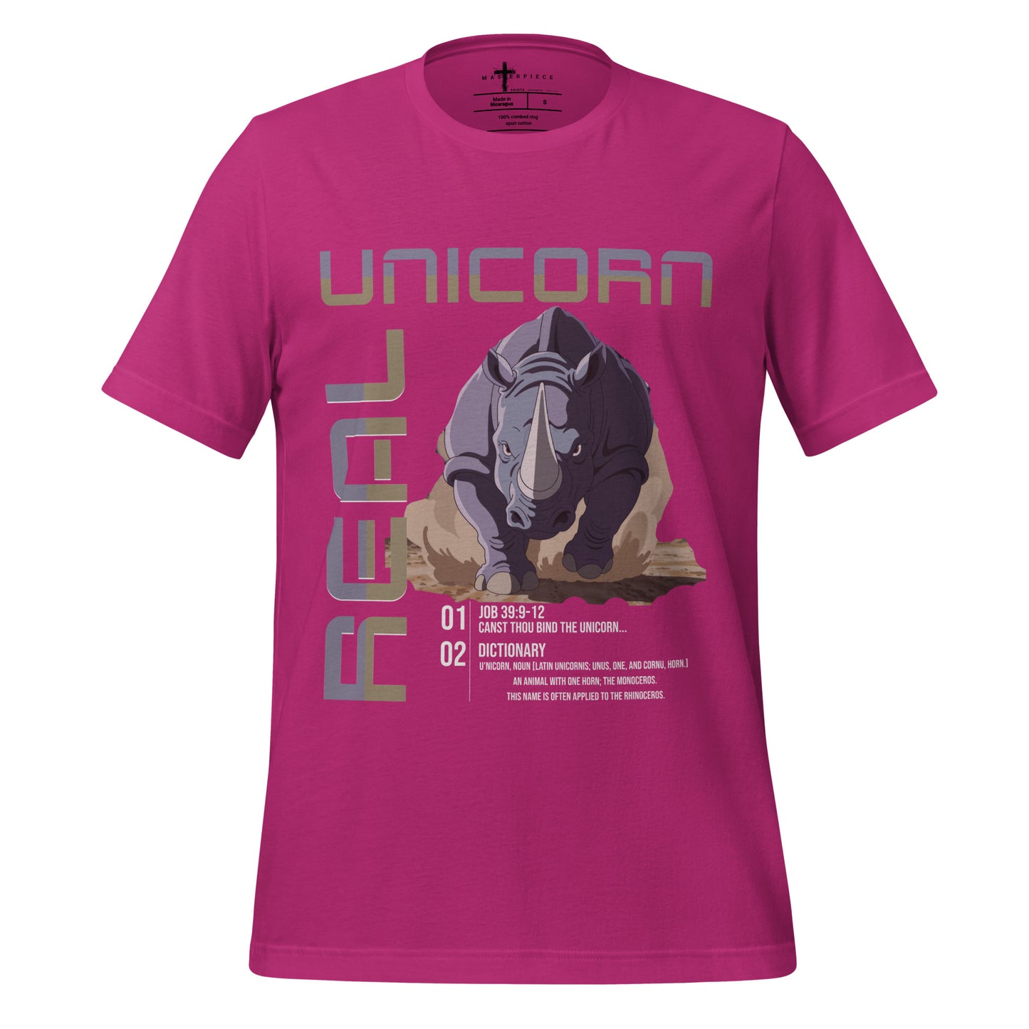 Real Unicorn  Christian Bible Verse T-Shirt