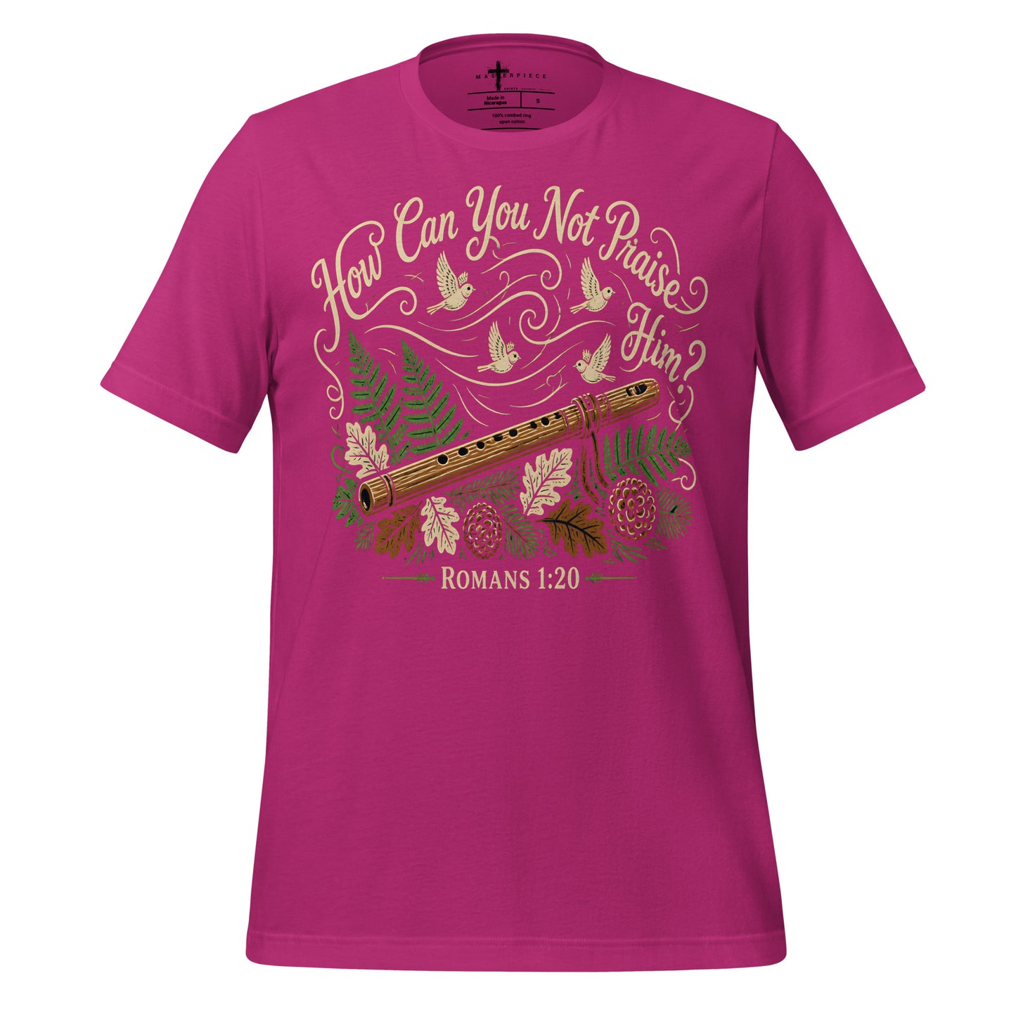 How Can you Not Praise Him Fiddle - MasterPiece Shirts