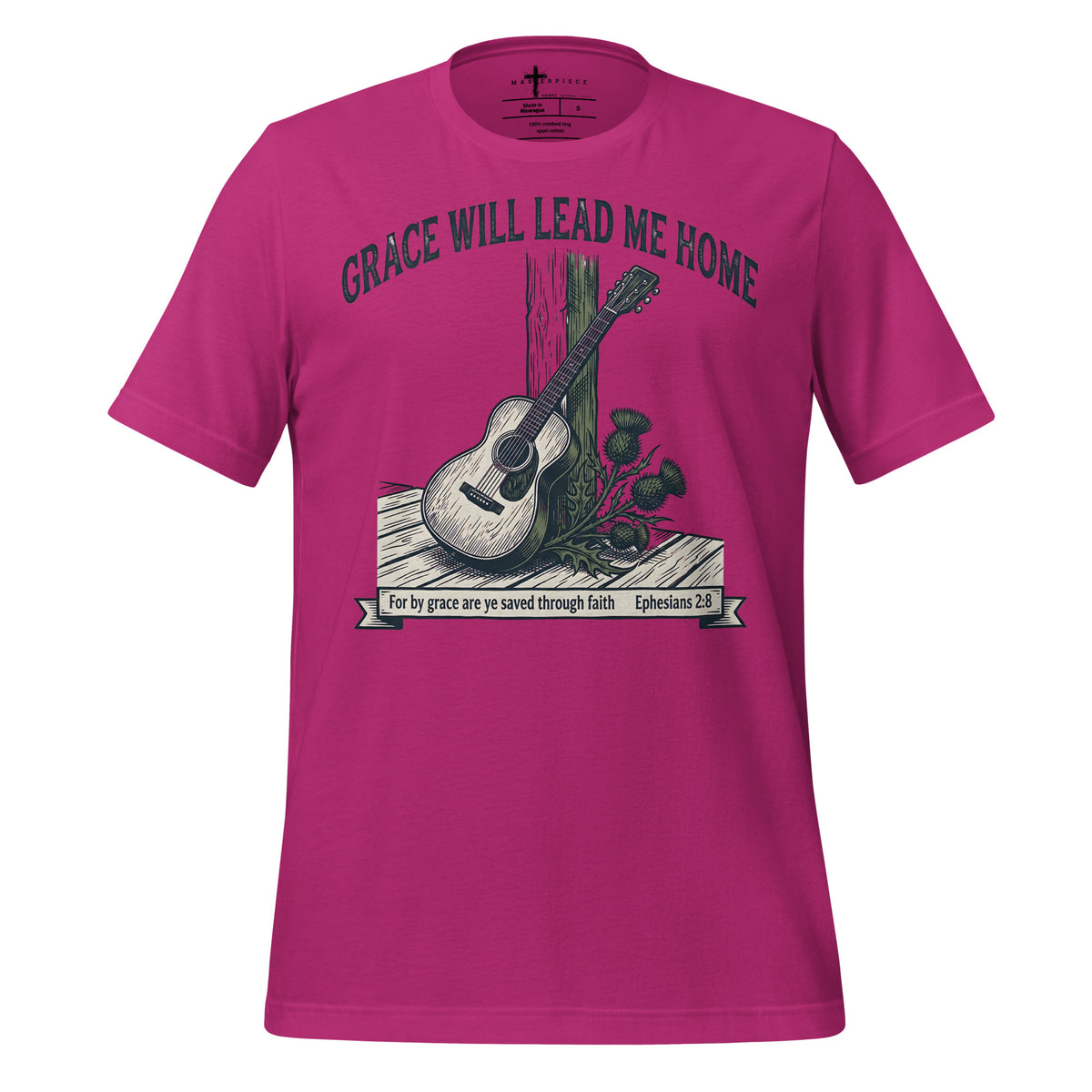 Grace Will Lead Me Home Guitar - MasterPiece Shirts