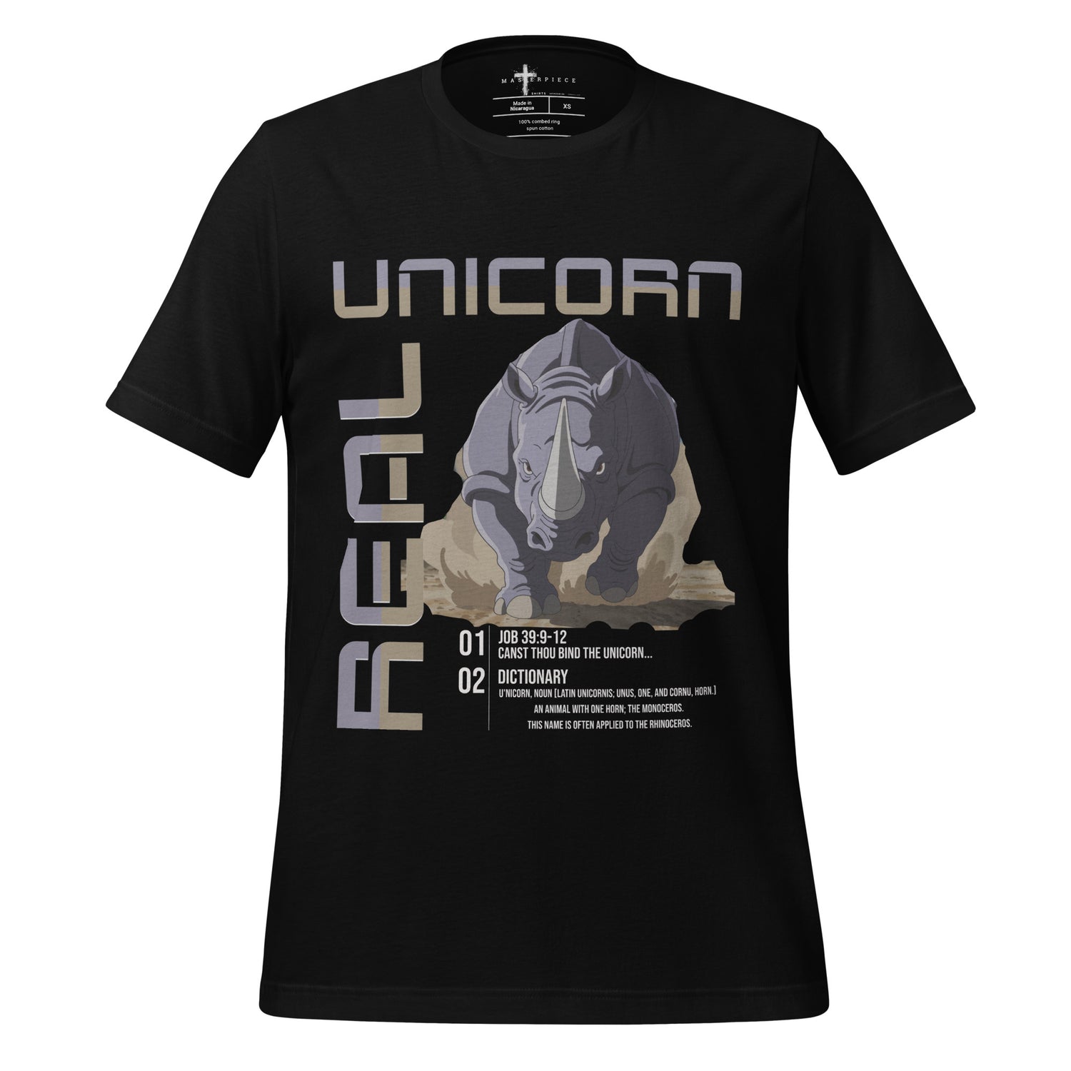 Real Unicorn  Christian Bible Verse T-Shirt