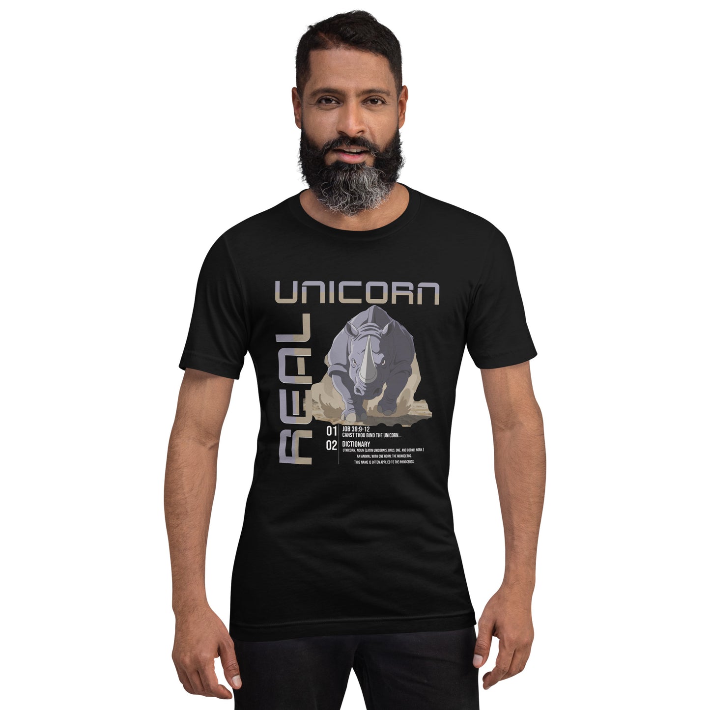 Real Unicorn  Christian Bible Verse T-Shirt