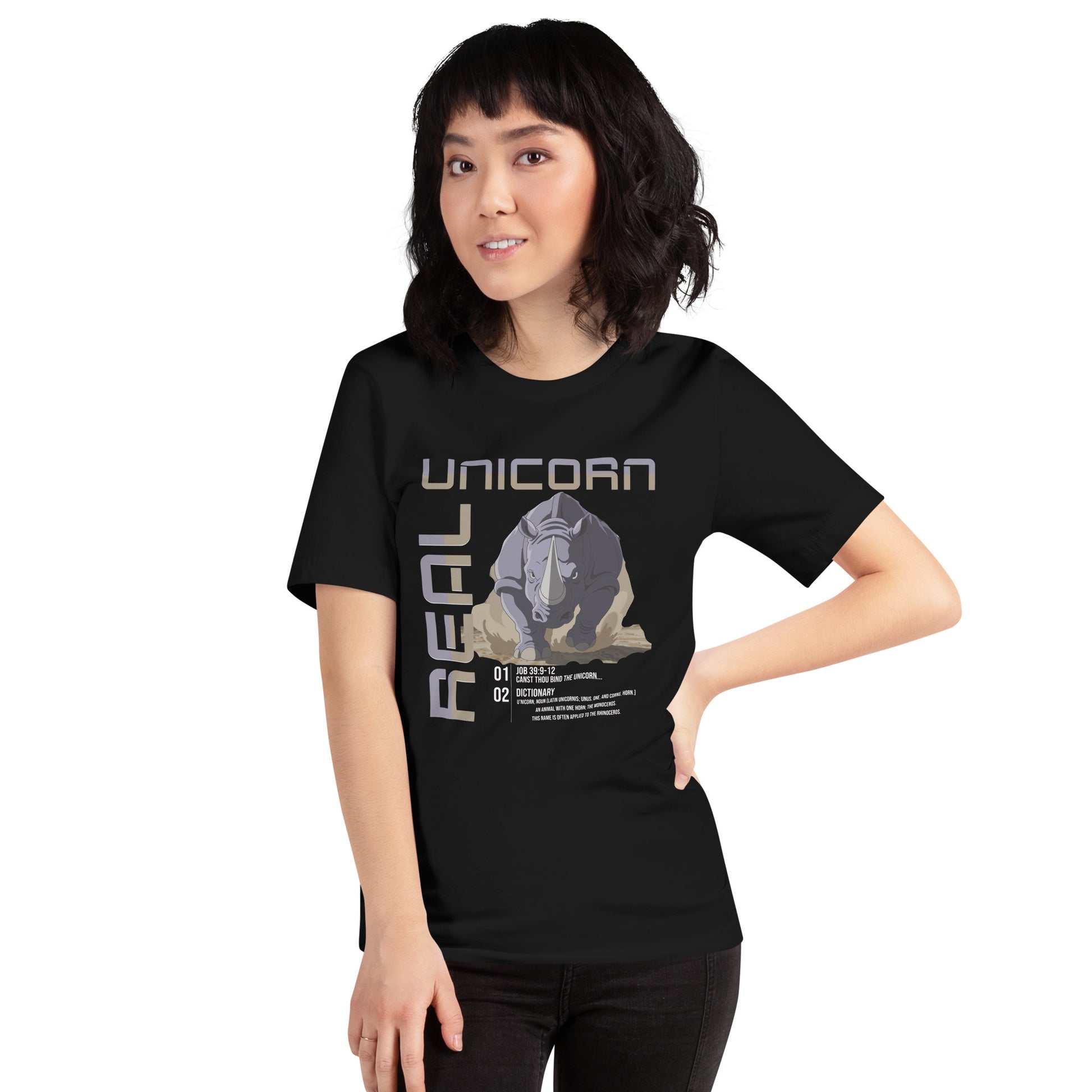 Real Unicorn  Christian Bible Verse T-Shirt